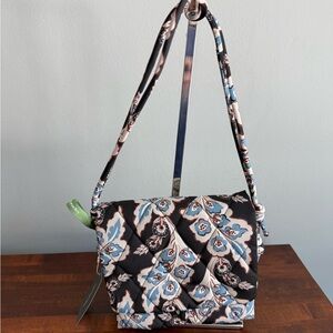 VERA BRADLEY Performance Twill Baird Hipster Crossbody-Calyx & Quilt